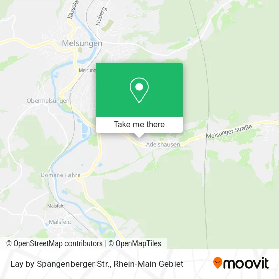 Карта Lay by Spangenberger Str.