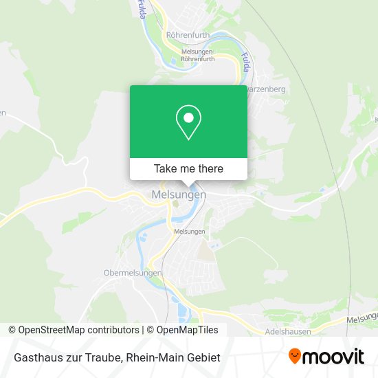 Карта Gasthaus zur Traube