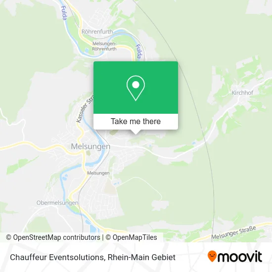 Карта Chauffeur Eventsolutions