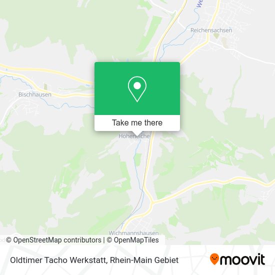 Карта Oldtimer Tacho Werkstatt