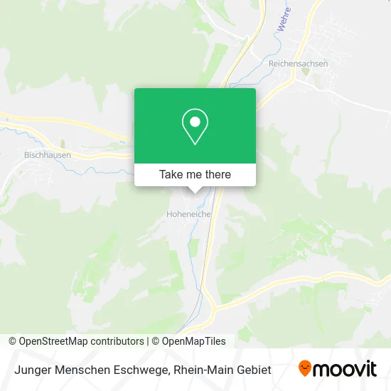 Карта Junger Menschen Eschwege