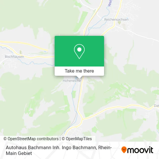 Карта Autohaus Bachmann Inh. Ingo Bachmann