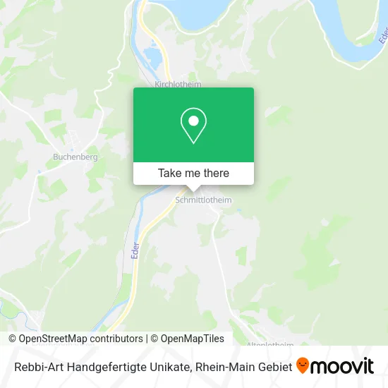 Карта Rebbi-Art Handgefertigte Unikate