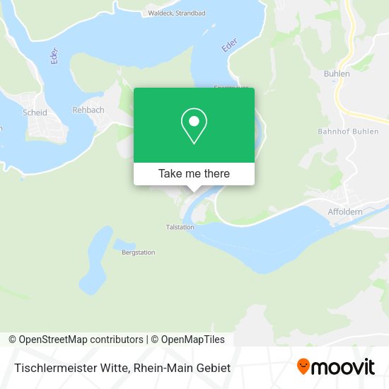Карта Tischlermeister Witte
