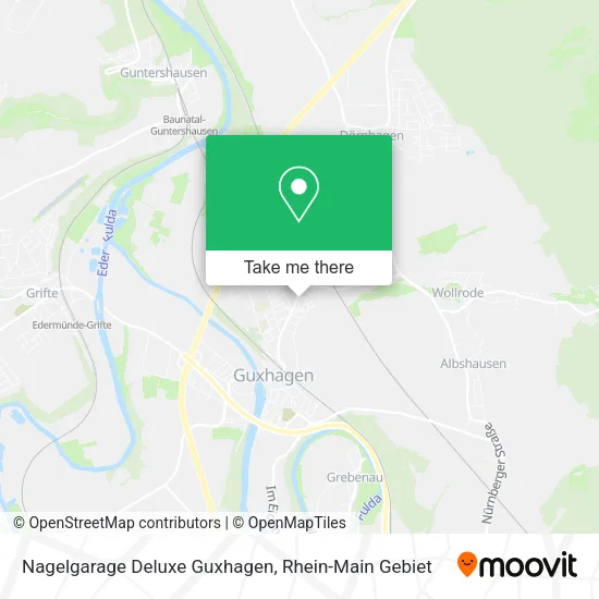 Карта Nagelgarage Deluxe Guxhagen