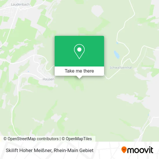 Карта Skilift Hoher Meißner