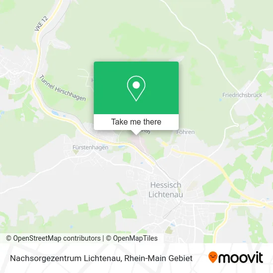 Карта Nachsorgezentrum Lichtenau