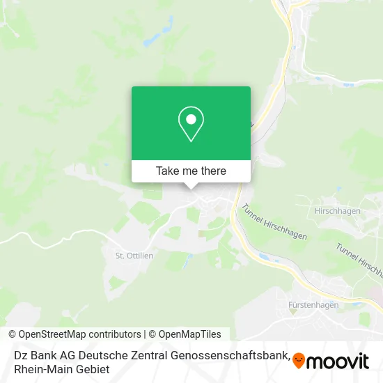 Карта Dz Bank AG Deutsche Zentral Genossenschaftsbank