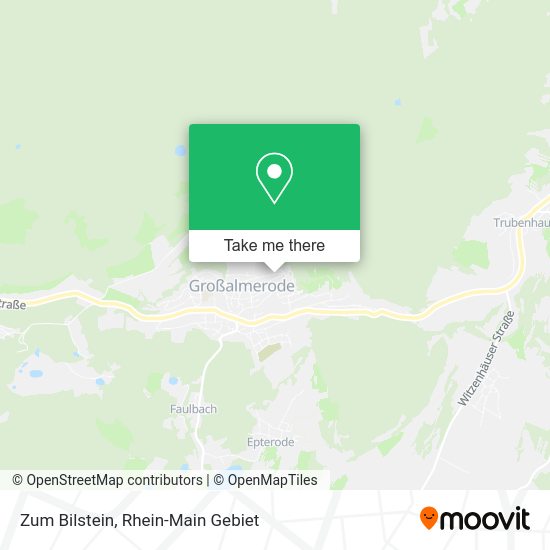Карта Zum Bilstein