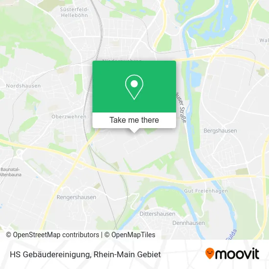 Карта HS Gebäudereinigung