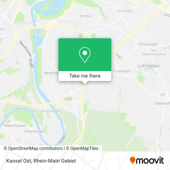 Карта Kassel Ost