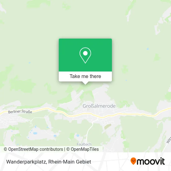 Карта Wanderparkplatz