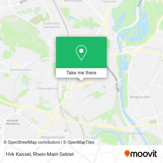 Карта Hvk Kassel