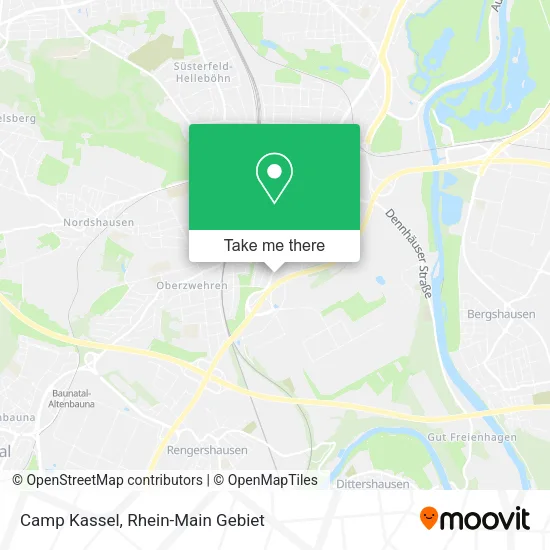 Карта Camp Kassel