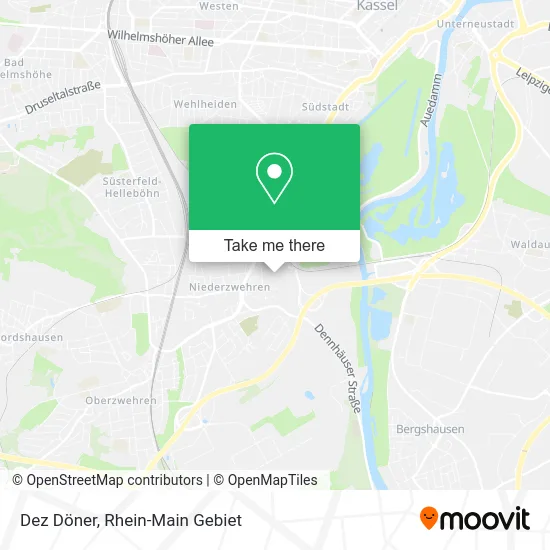 Карта Dez Döner