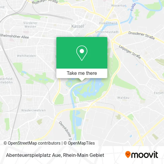 Карта Abenteuerspielplatz Aue