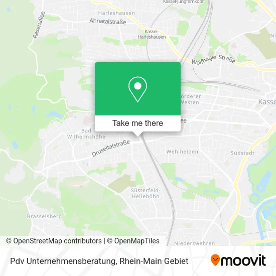 Карта Pdv Unternehmensberatung