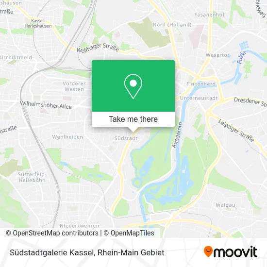 Карта Südstadtgalerie Kassel
