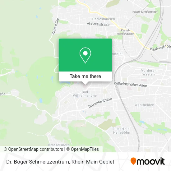 Карта Dr. Böger Schmerzzentrum