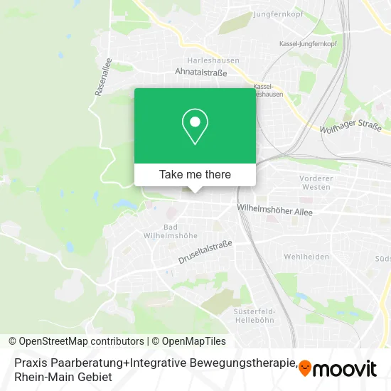 Карта Praxis Paarberatung+Integrative Bewegungstherapie