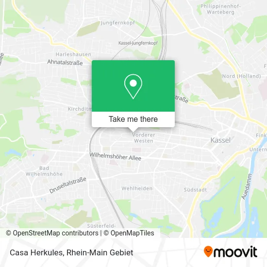 Карта Casa Herkules