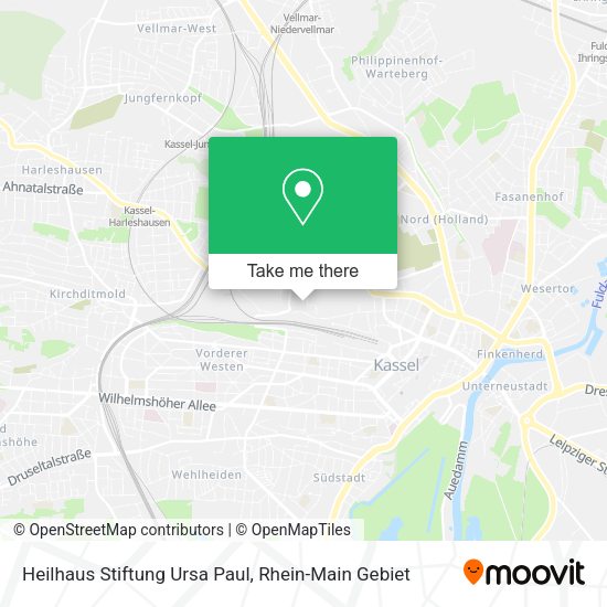 Карта Heilhaus Stiftung Ursa Paul