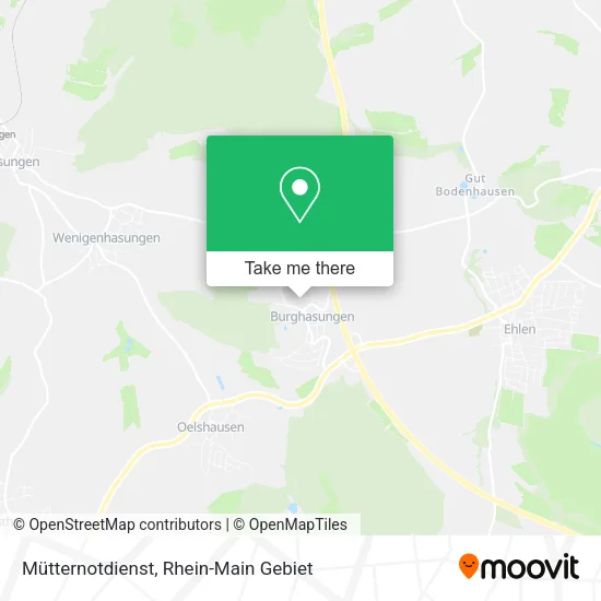 Карта Mütternotdienst