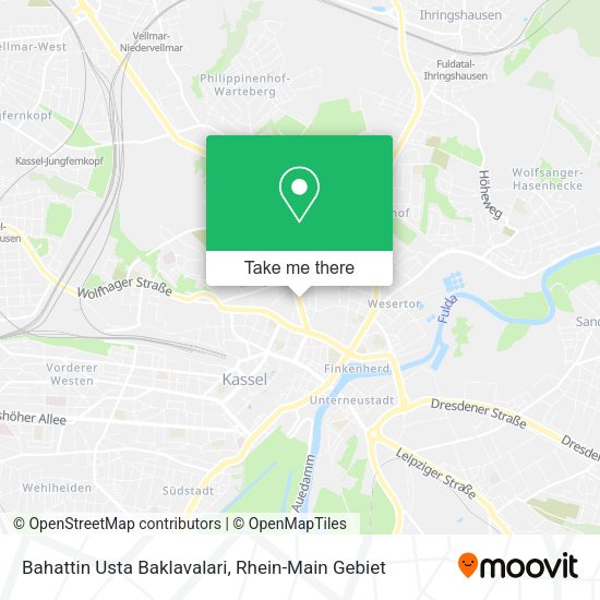 Карта Bahattin Usta Baklavalari