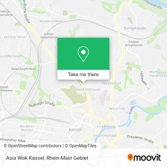 Карта Asia Wok Kassel