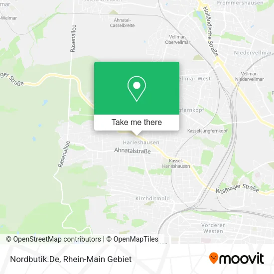 Карта Nordbutik.De