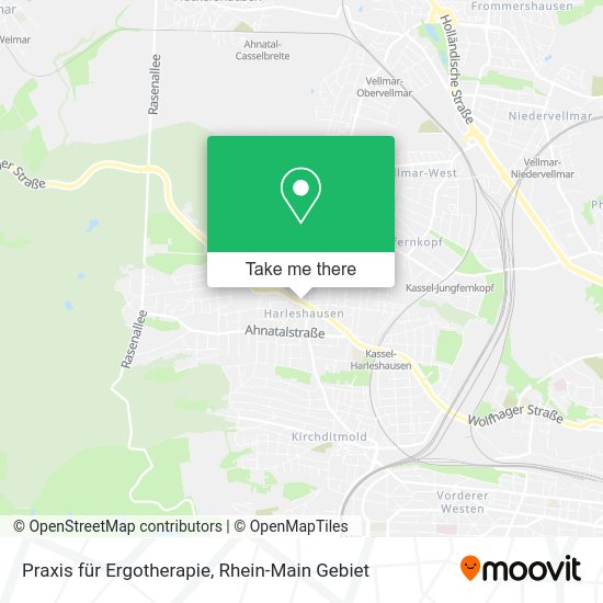 Карта Praxis für Ergotherapie