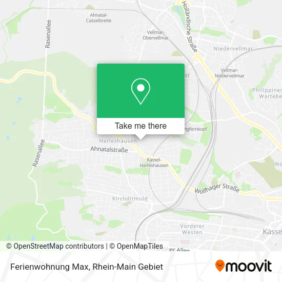 Карта Ferienwohnung Max