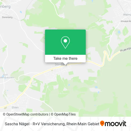 Карта Sascha Nägel - R+V Versicherung