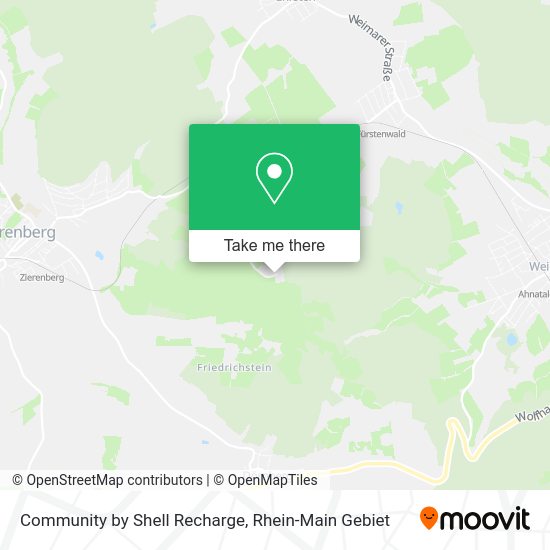 Community by Shell Recharge map
