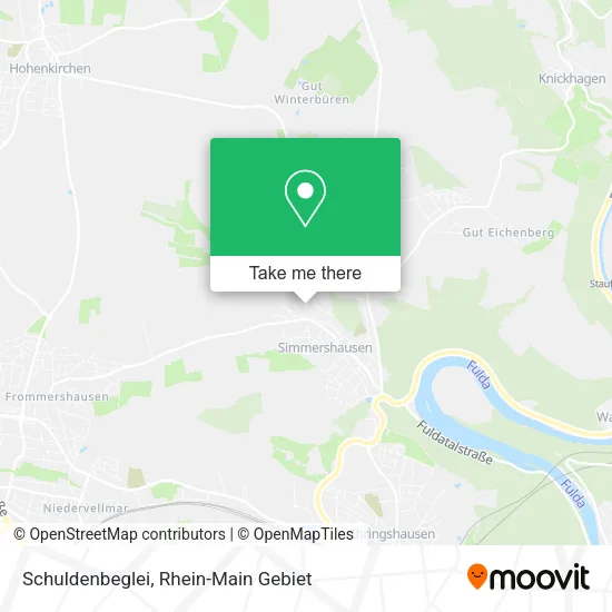 Карта Schuldenbeglei