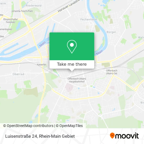 Карта Luisenstraße 24