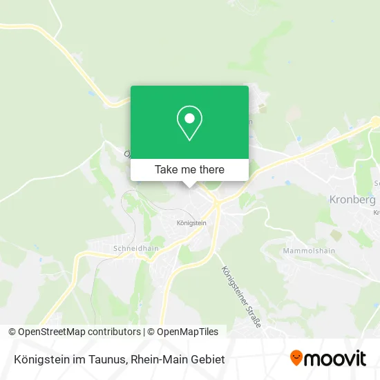 Карта Königstein im Taunus