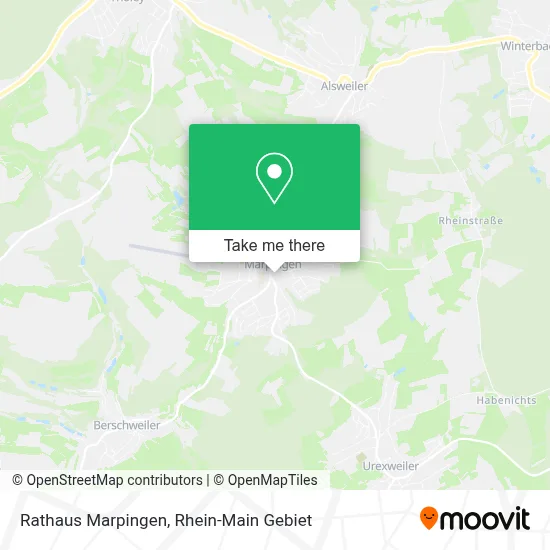 Rathaus Marpingen map