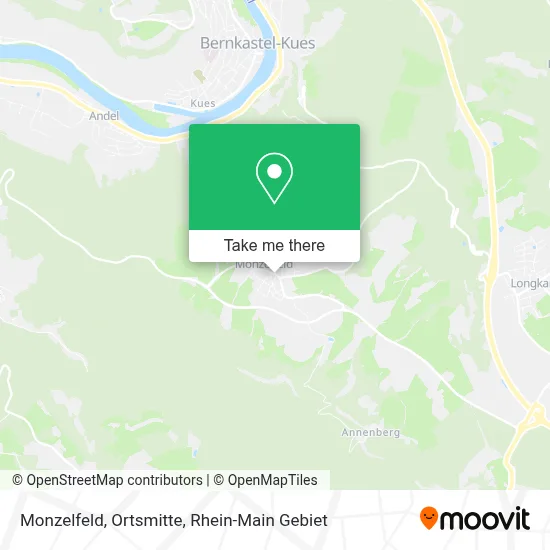 Monzelfeld, Ortsmitte map
