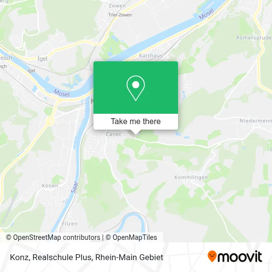 Konz, Realschule Plus map