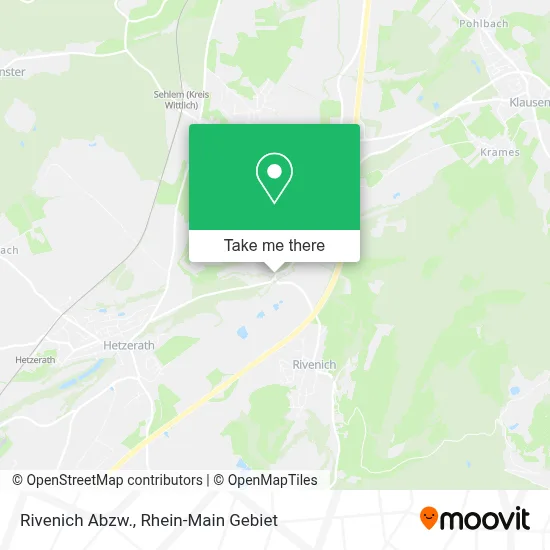 Rivenich Abzw. map