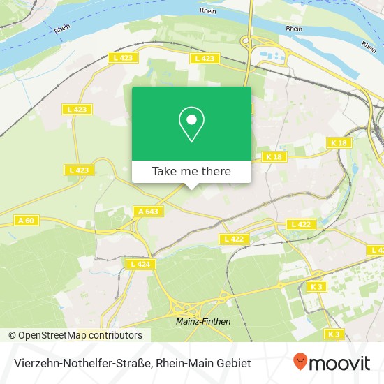 Vierzehn-Nothelfer-Straße map