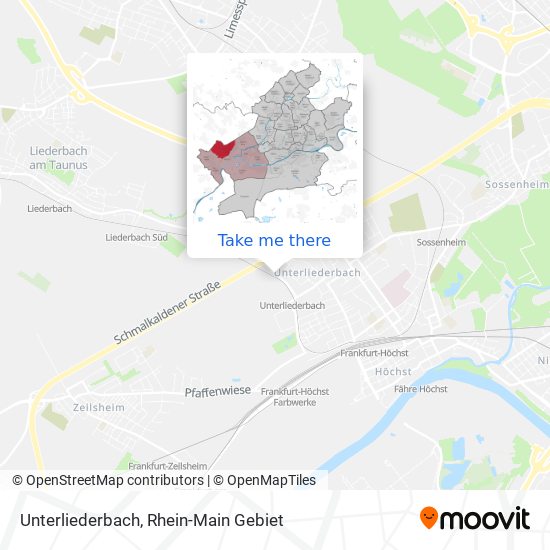 Unterliederbach map