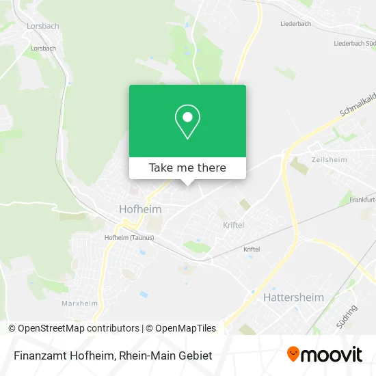 Карта Finanzamt Hofheim
