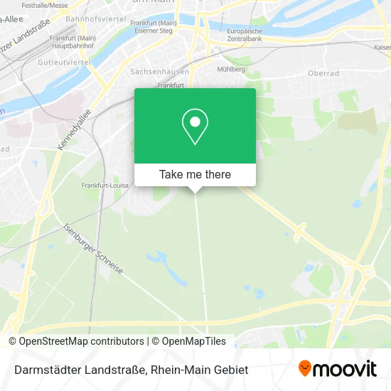 Карта Darmstädter Landstraße