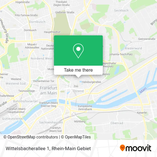 Карта Wittelsbacherallee 1