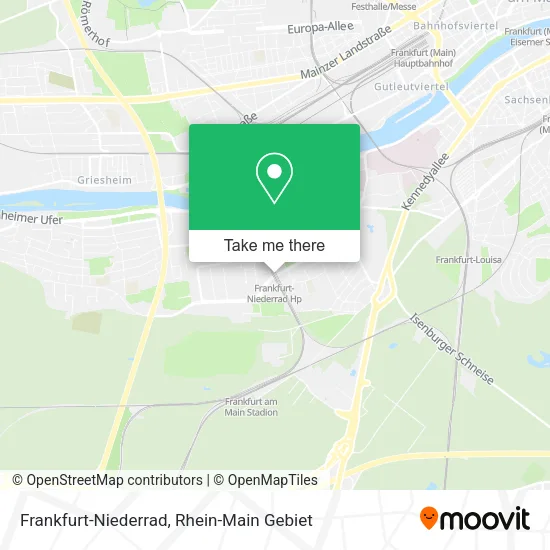 Карта Frankfurt-Niederrad