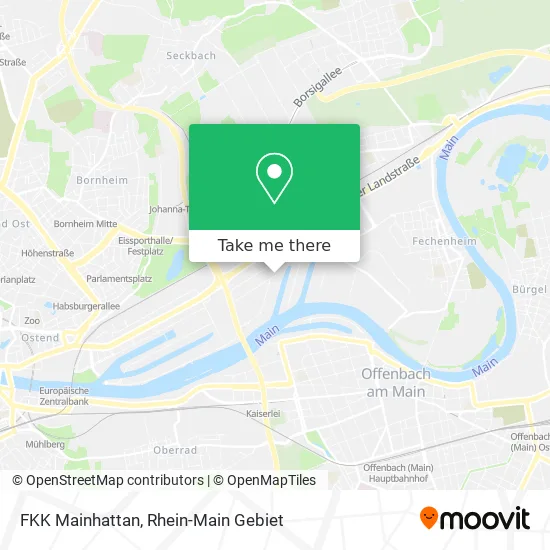 FKK Mainhattan map