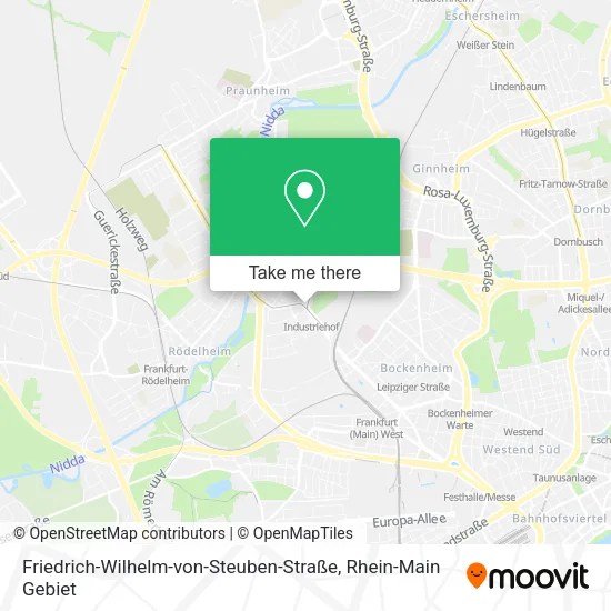 Friedrich-Wilhelm-von-Steuben-Straße map