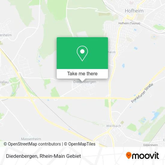 Карта Diedenbergen